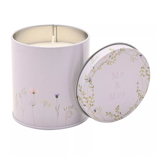Mr & Mrs Tin Candle