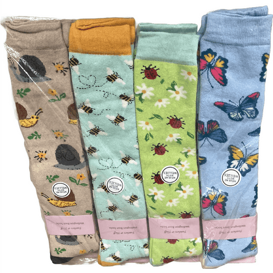 Garden Bugs Welly Sock Welly Socks