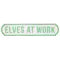 Elves At Work Street Sign