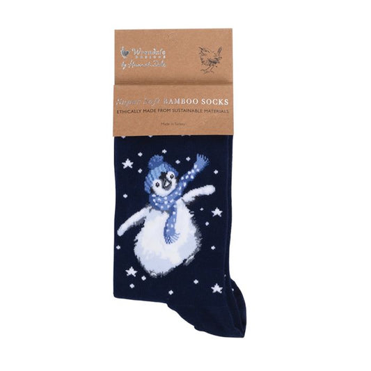 Wrendale - Christmas Penguin women's Socks