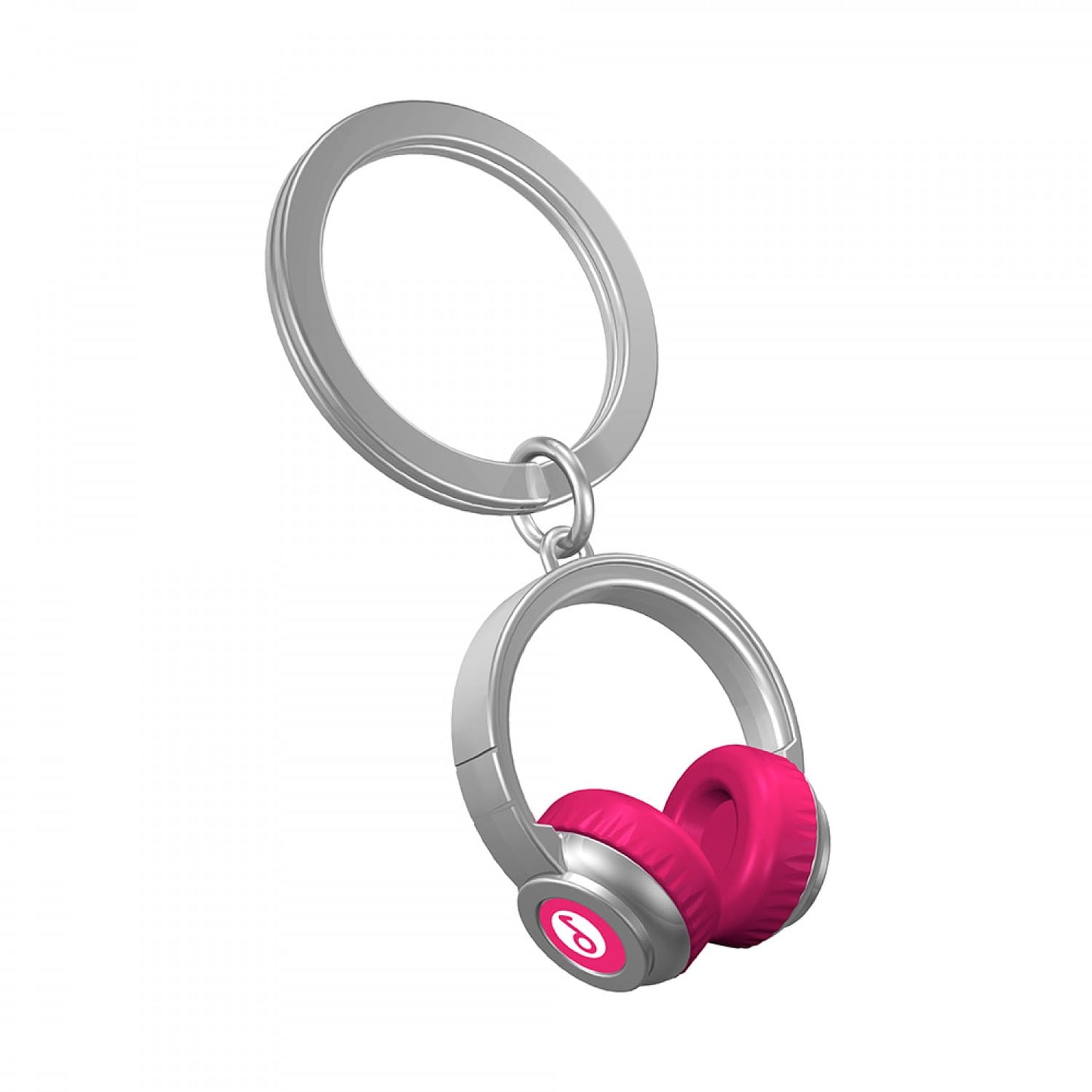 Oli Olsen Pink Headphones Keyring