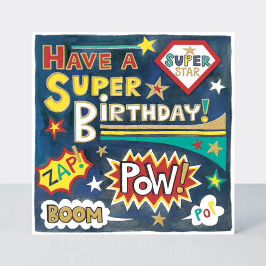 Rachel Ellen Super Birthday greeting card