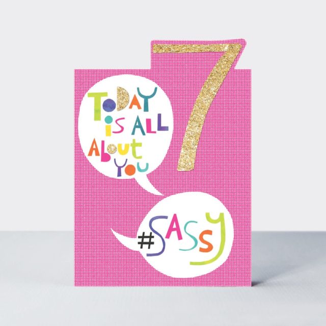 Rachel Ellen ‘7th’ birthday card