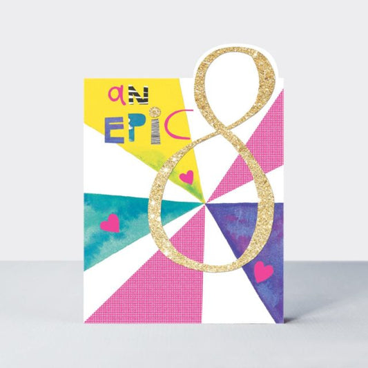 Rachel Ellen ‘8th’ birthday card