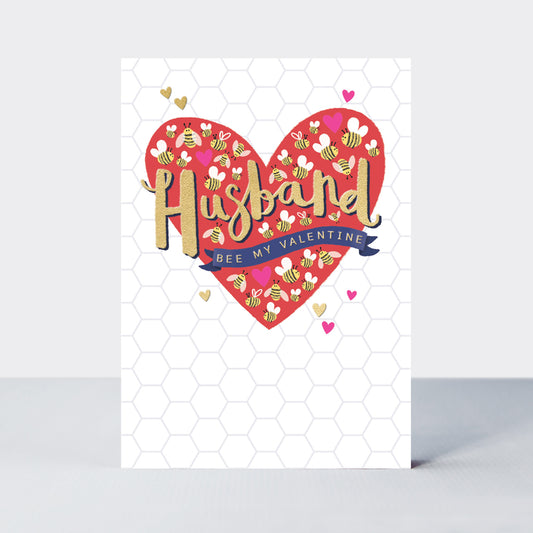 Rachel Ellen - Love Struck Husband Card
