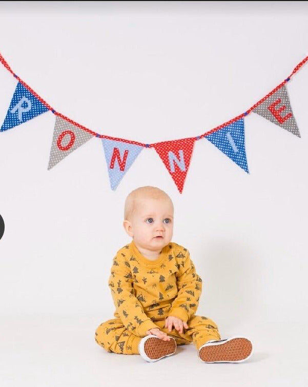 Ronnie flag bunting 