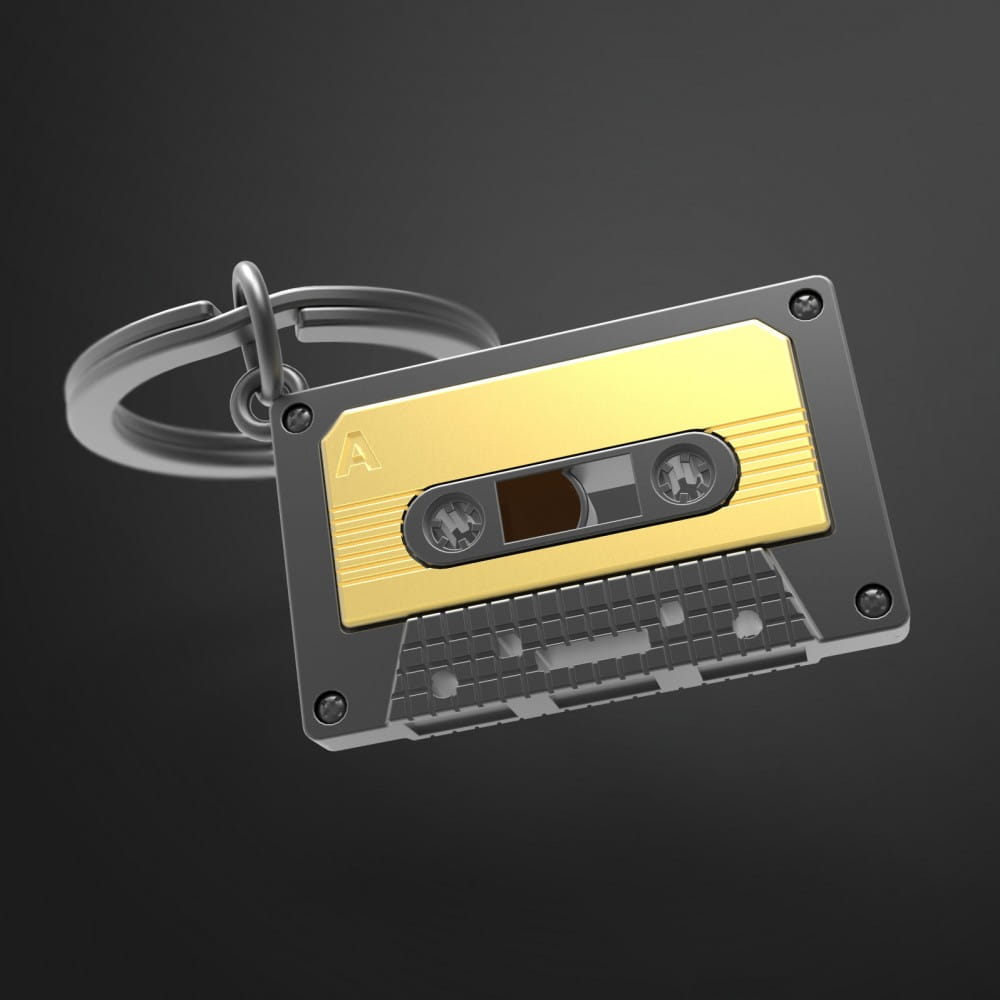 Oli Olsen Cassette Keyring