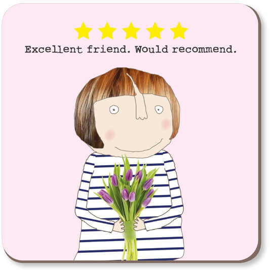 Rose made a thing coaster - Five Star Friend