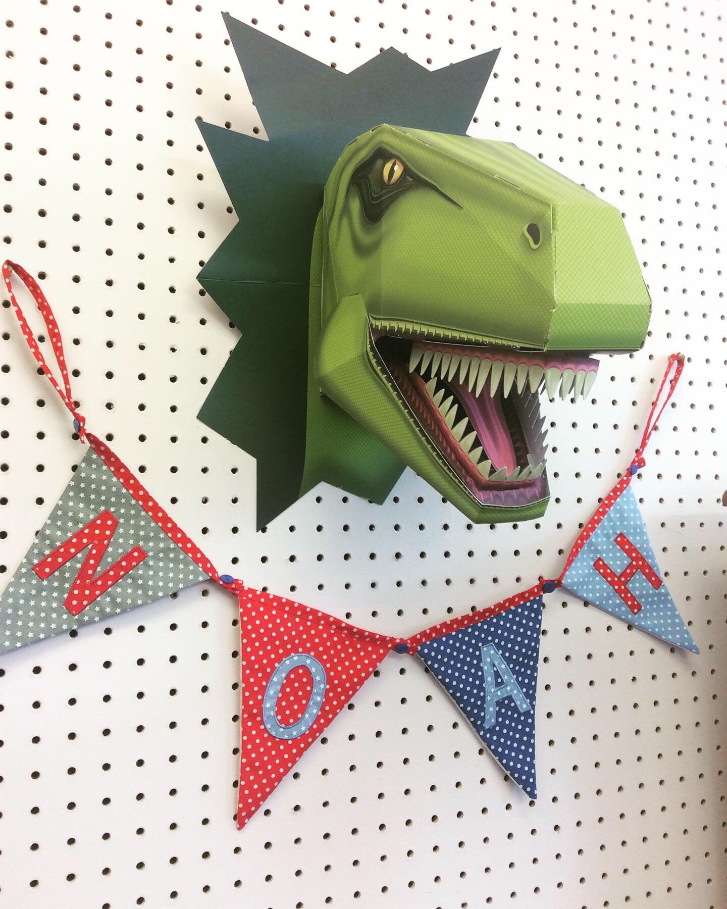 Noah Letter flag bunting 