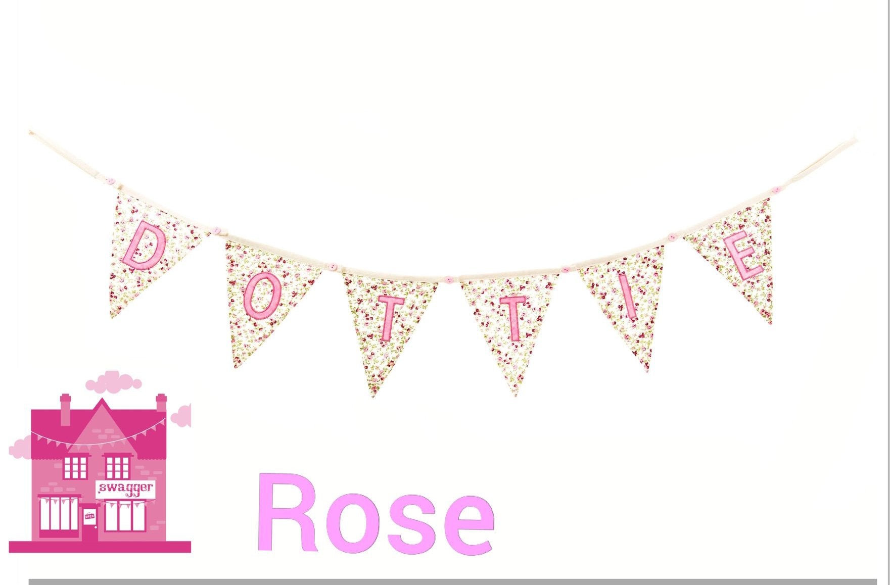 Flag bunting Dottie 