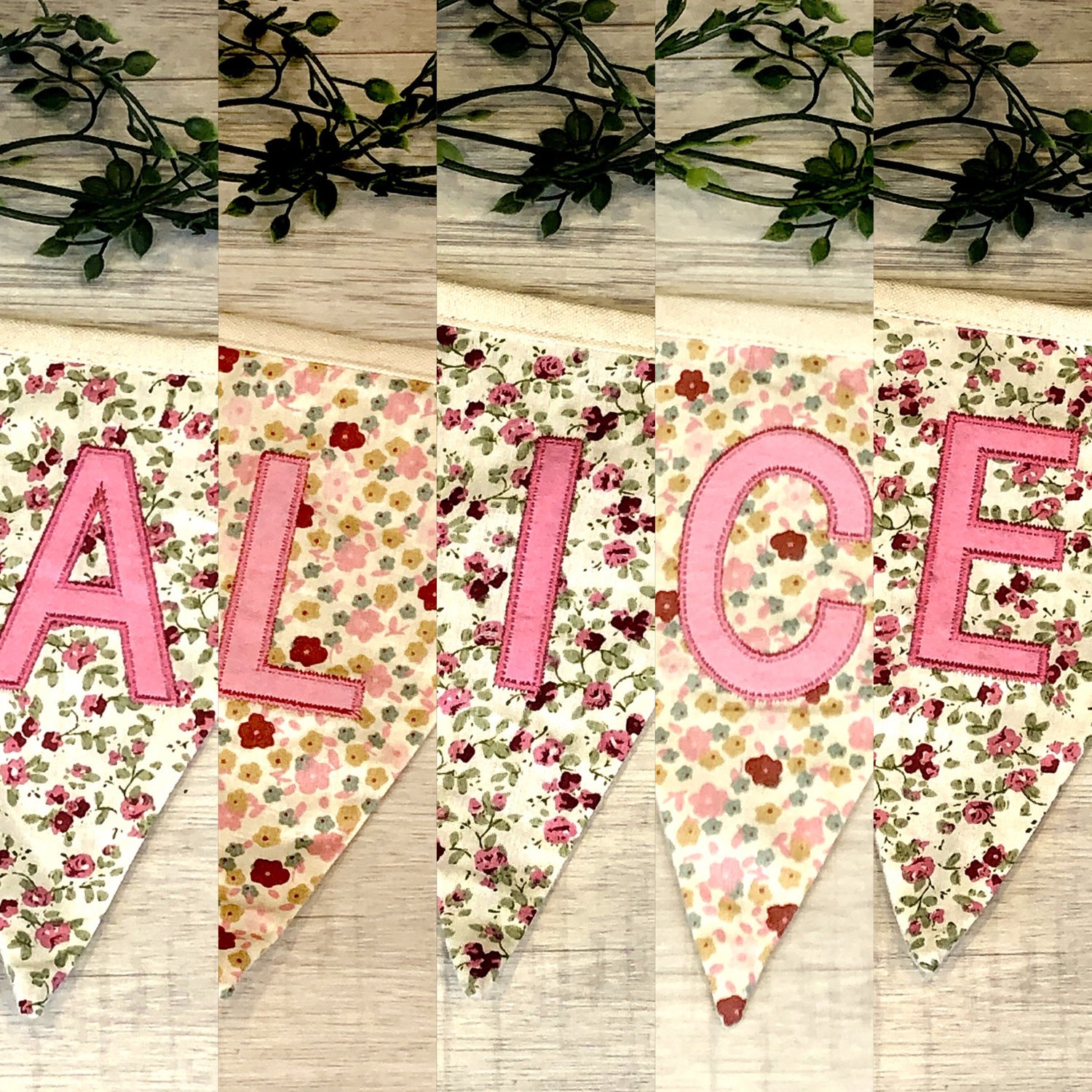 Langs Unique Floral Bunting Flags